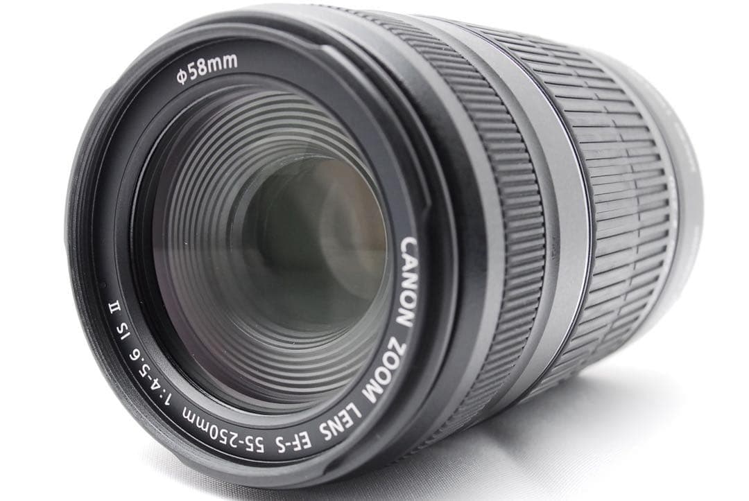 キャノン EF-S 55-250mm IS II★スポーツ撮影にも◎軽量ズーム！
