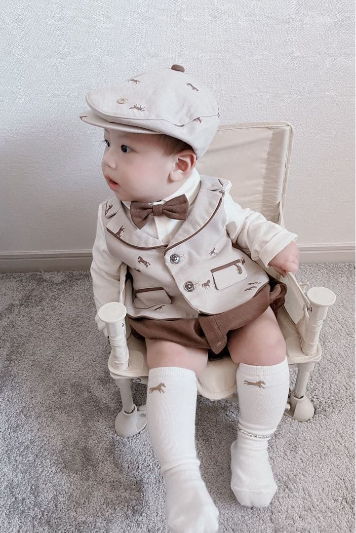 ETTOI おしゃれな　ロンパース