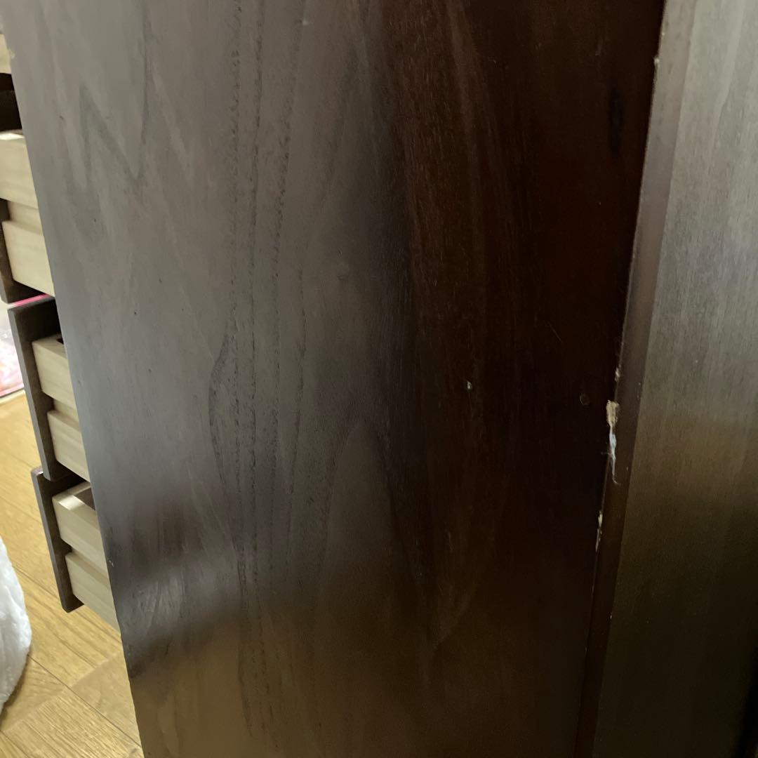 キャビネット ガラス扉付き　たのメル便