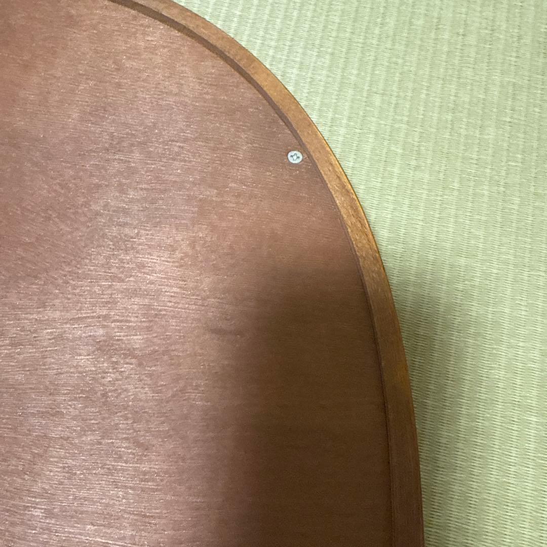 秋田木工 ウォールミラー 鏡 柳宗理 ビンテージ 曲木 ミラー 北欧スタイル