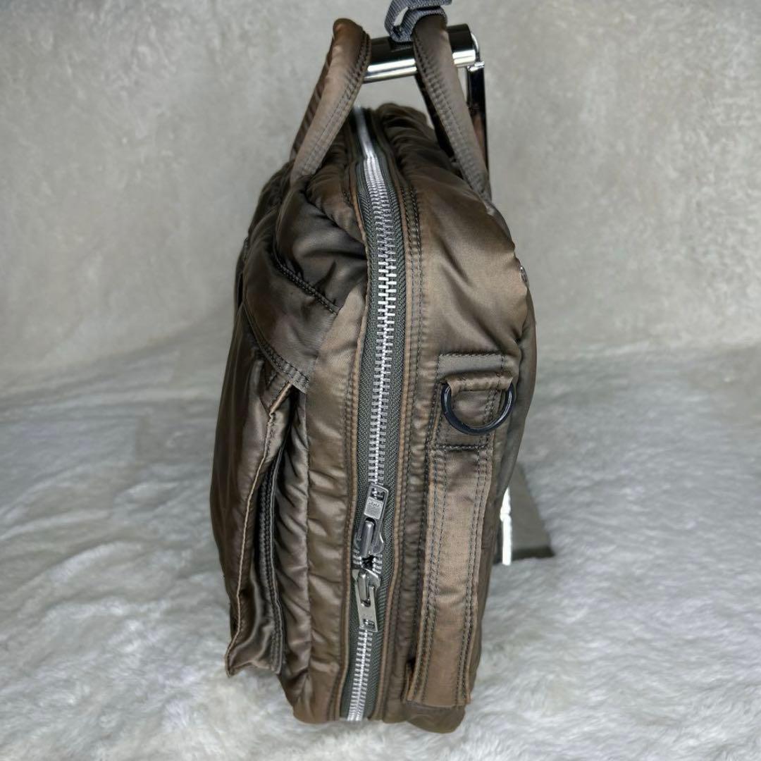 良品 PORTER ポーター タンカー 3way ブリーフケース　シルバーグレー