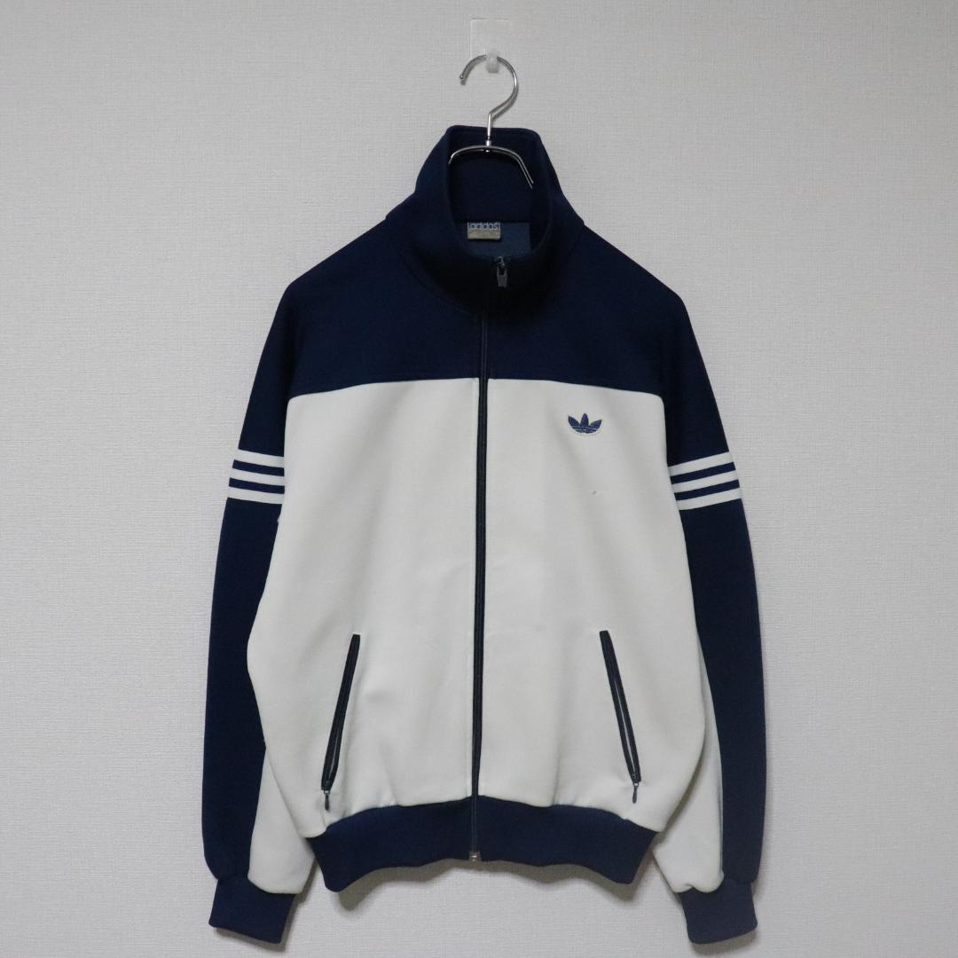 80s Adidas アディダス セットアップ トラックジャケット パンツ 3