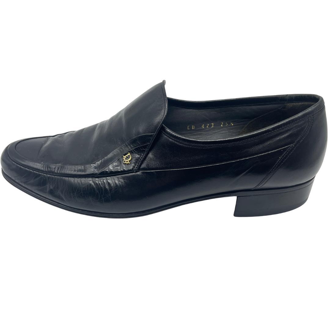 Christian Dior Monsieur レザーローファー 黒 41
