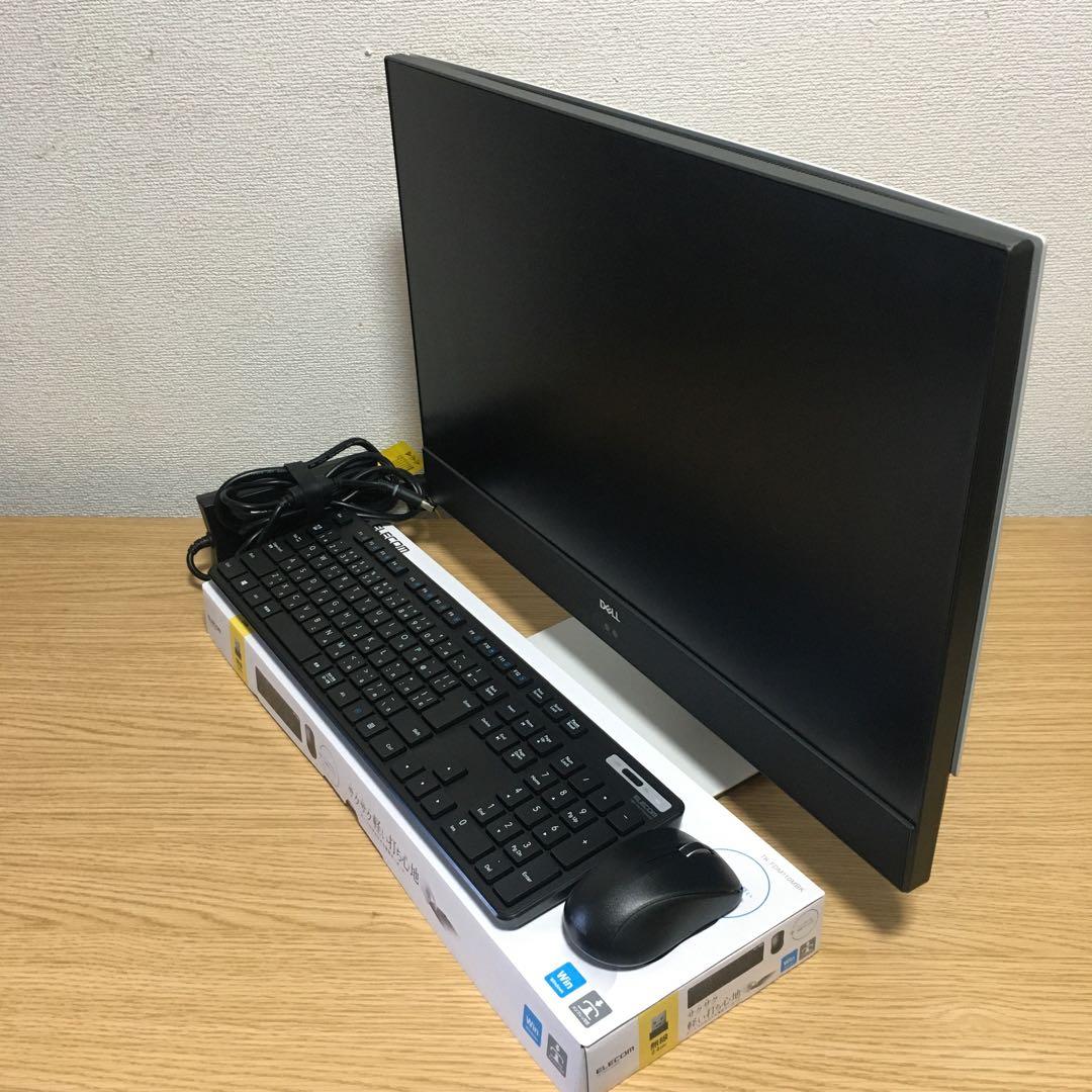 DELL inspiron 一体型 デスクトップ 23.8'モニター SSD