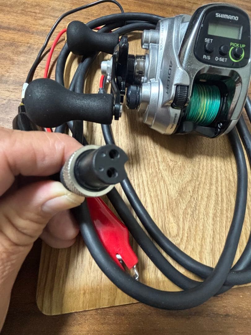 シマノフォースマスター401DHジャンク　コード付