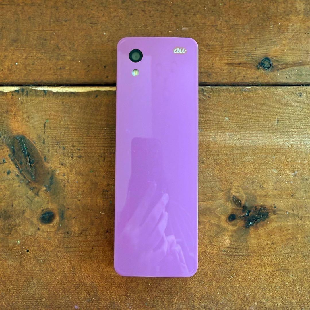 携帯電話本体 INFOBAR XV KYX31 CHERRY BERRY