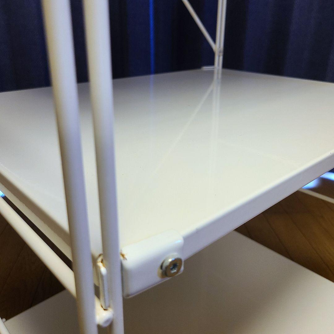 無印良品 スチールユニットシェルフ・スチール棚セット　中　　ライトグレー