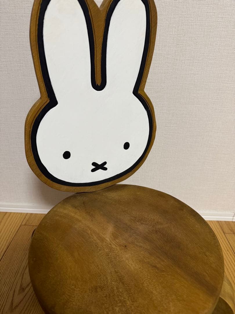 ミッフィー グランティ スタディオクリップ スツール キッズチェア 木製
