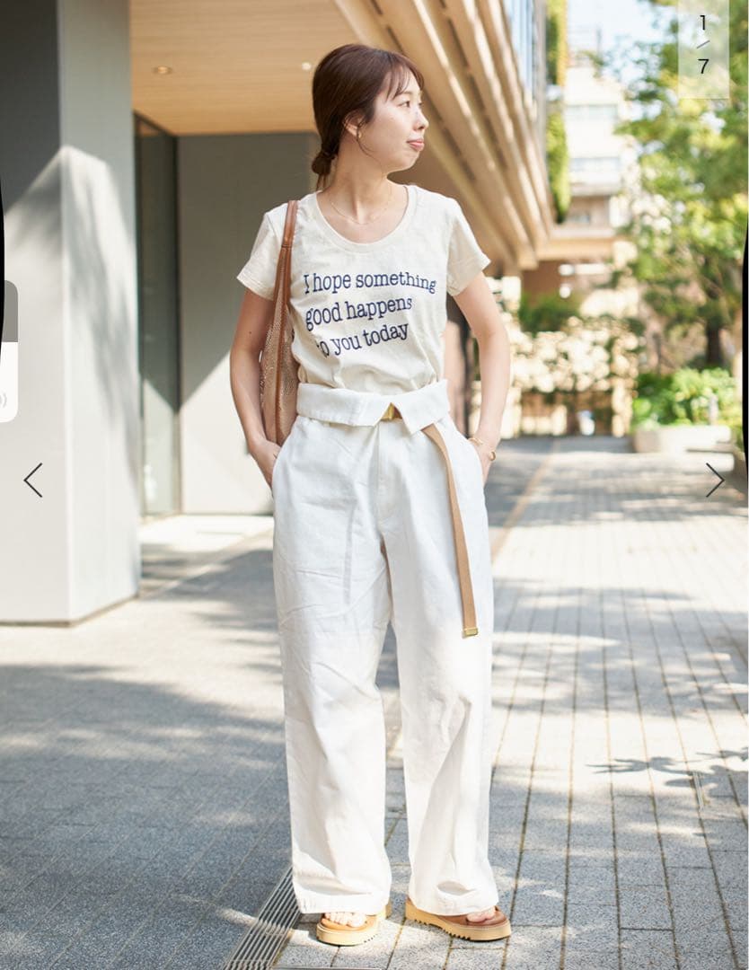 Spick ＆ span Higuchi*S2WAYハイウエストパンツ