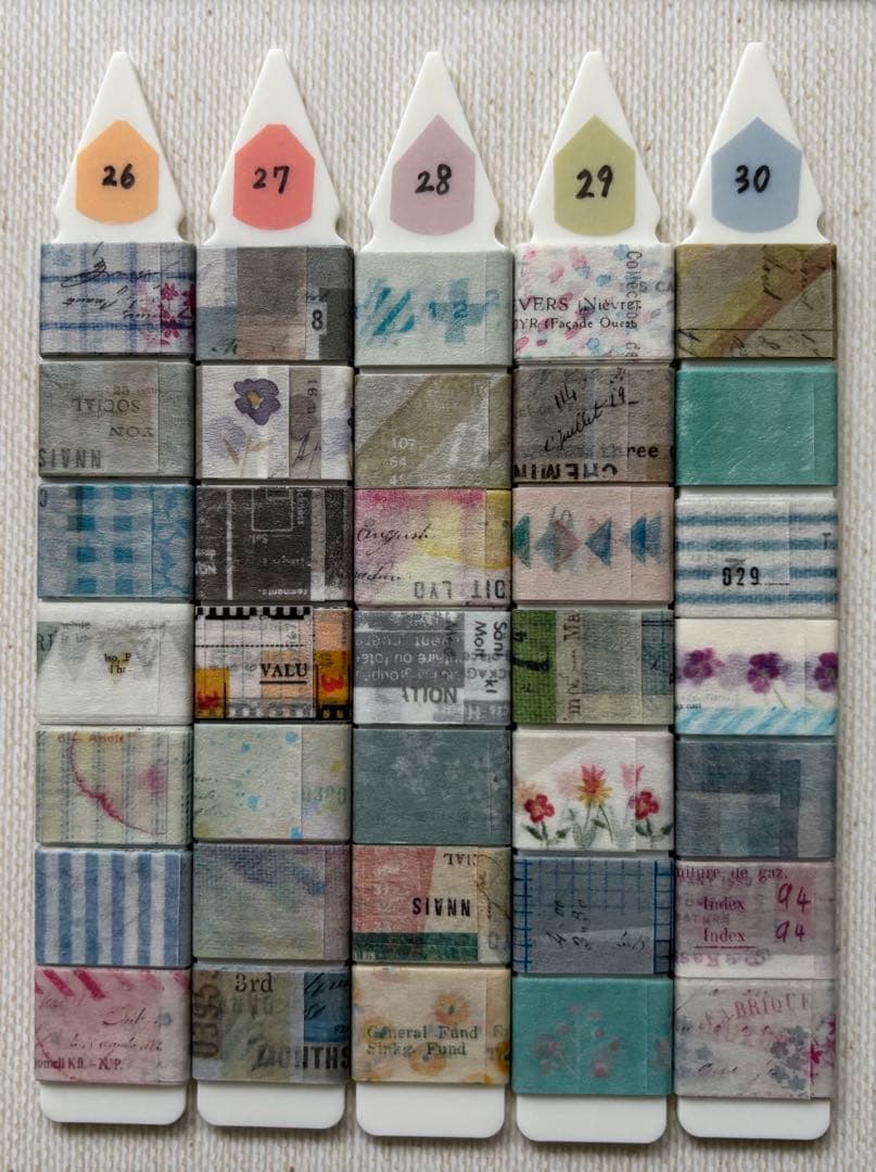 ヨハク　マステ281種各約50cm クリアマステ27種各6片　お裾分け切り売り