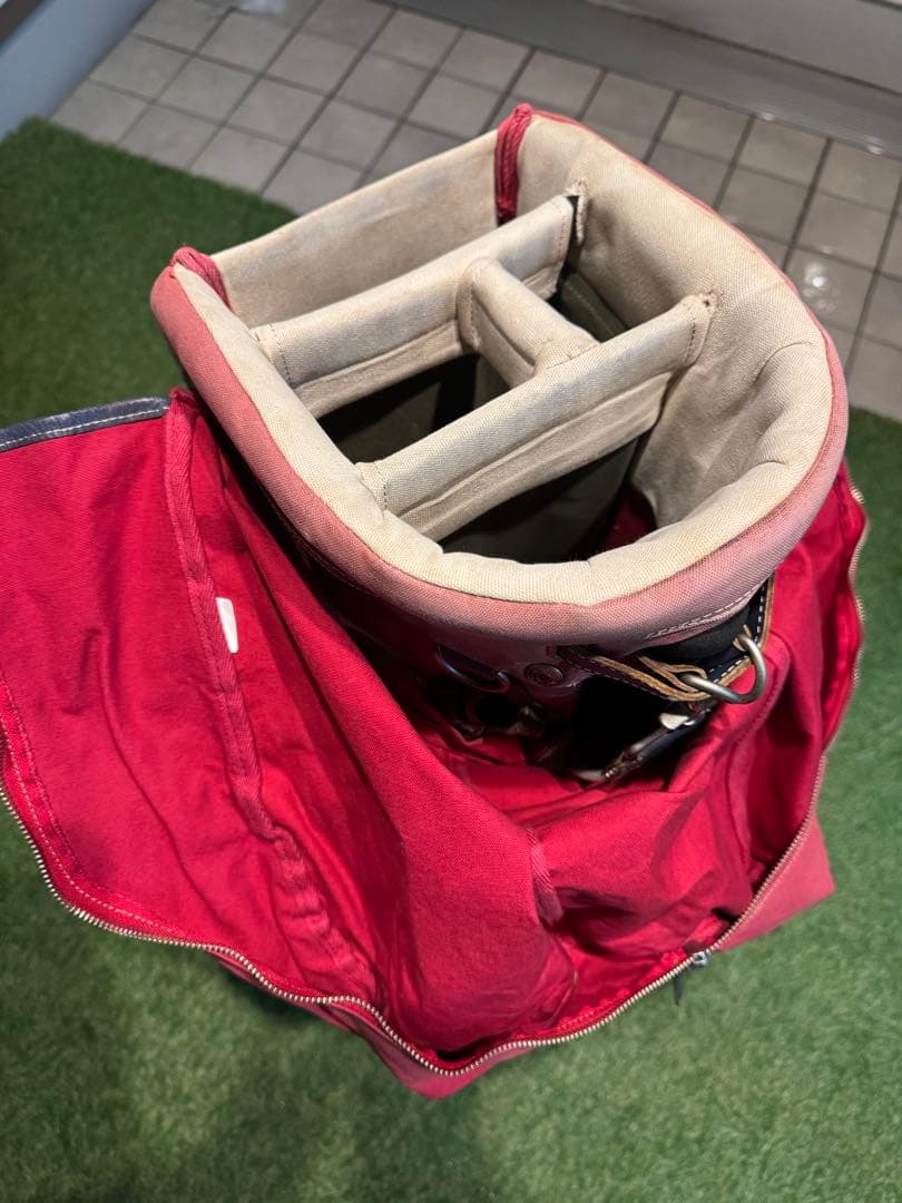 ミズノ　木の庄帆布　フレームウォーカー　キャディバッグ