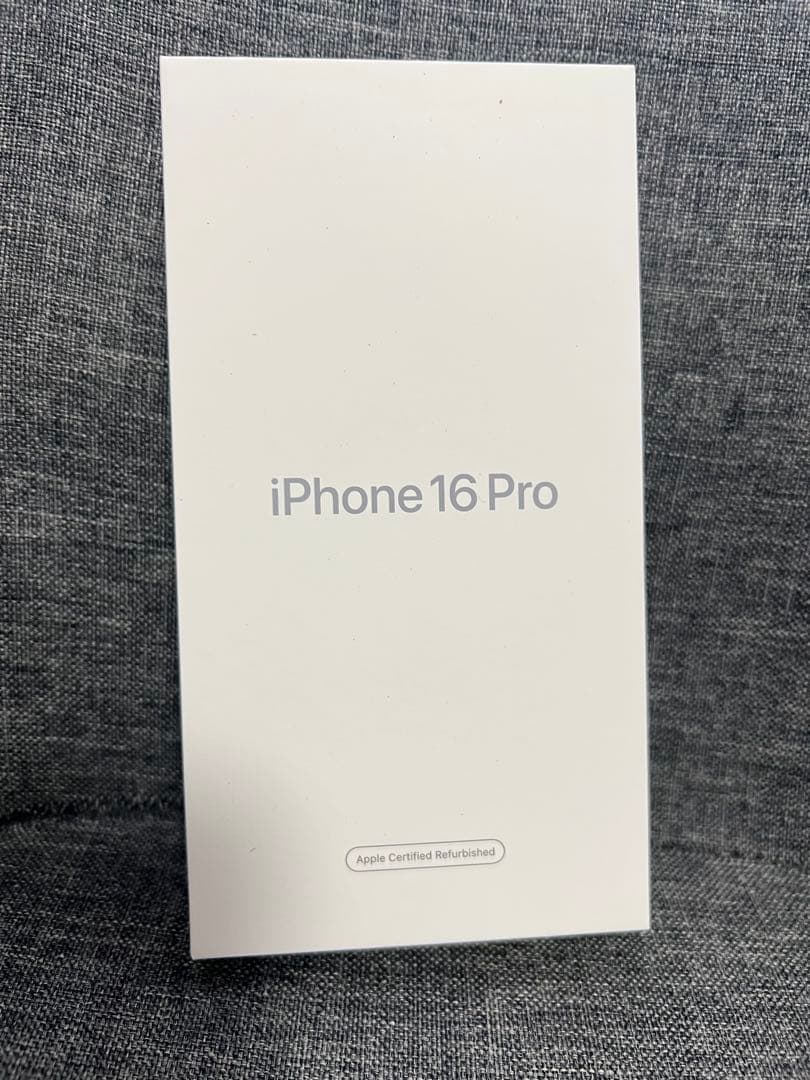 新品未開封　iPhone 16Pro 128GB ブラックチタニウム