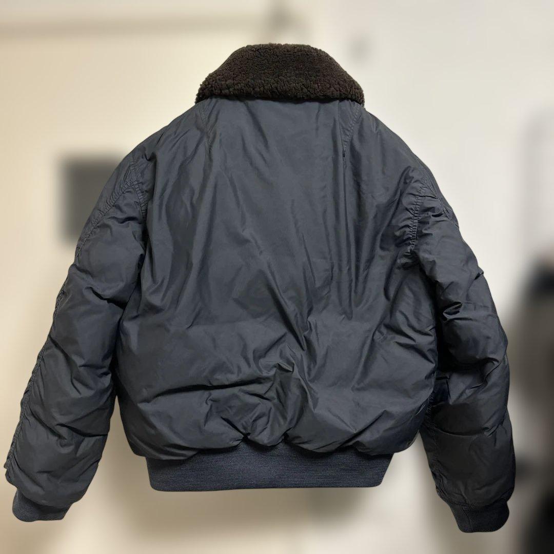 Polo by Ralph Lauren ボア襟 フライトダウン　ネイビー 古着