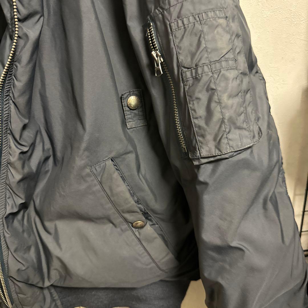 Polo by Ralph Lauren ボア襟 フライトダウン　ネイビー 古着