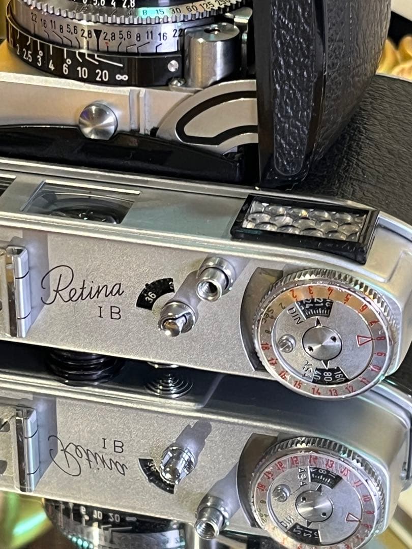 Kodak Retina Ⅰb 大窓＋35mm＆80mmレンズ付 美品