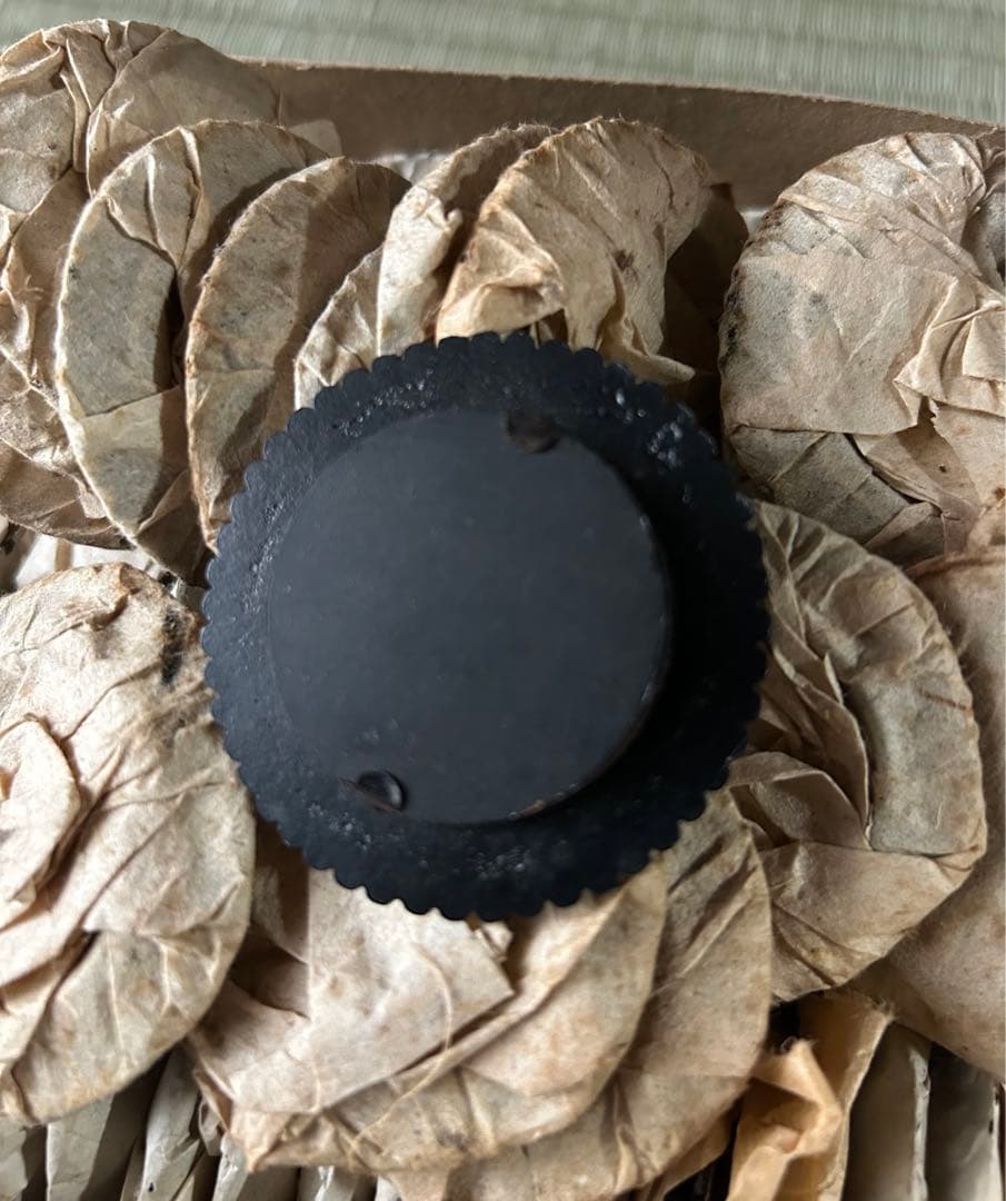 【25】【襖 引き手】菊丸中 金 虫食い 84個