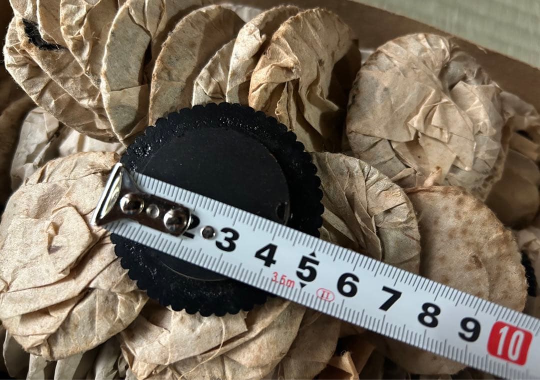 【25】【襖 引き手】菊丸中 金 虫食い 84個