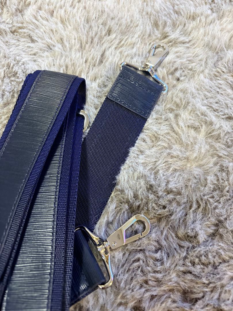 【美品】PELLE MORBIDA ペッレモルビダ ビジネスバッグ ネイビー