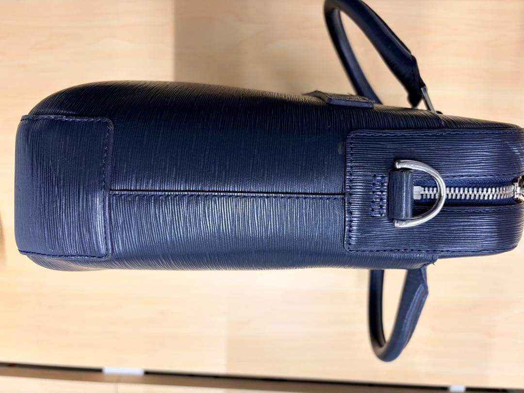 【美品】PELLE MORBIDA ペッレモルビダ ビジネスバッグ ネイビー