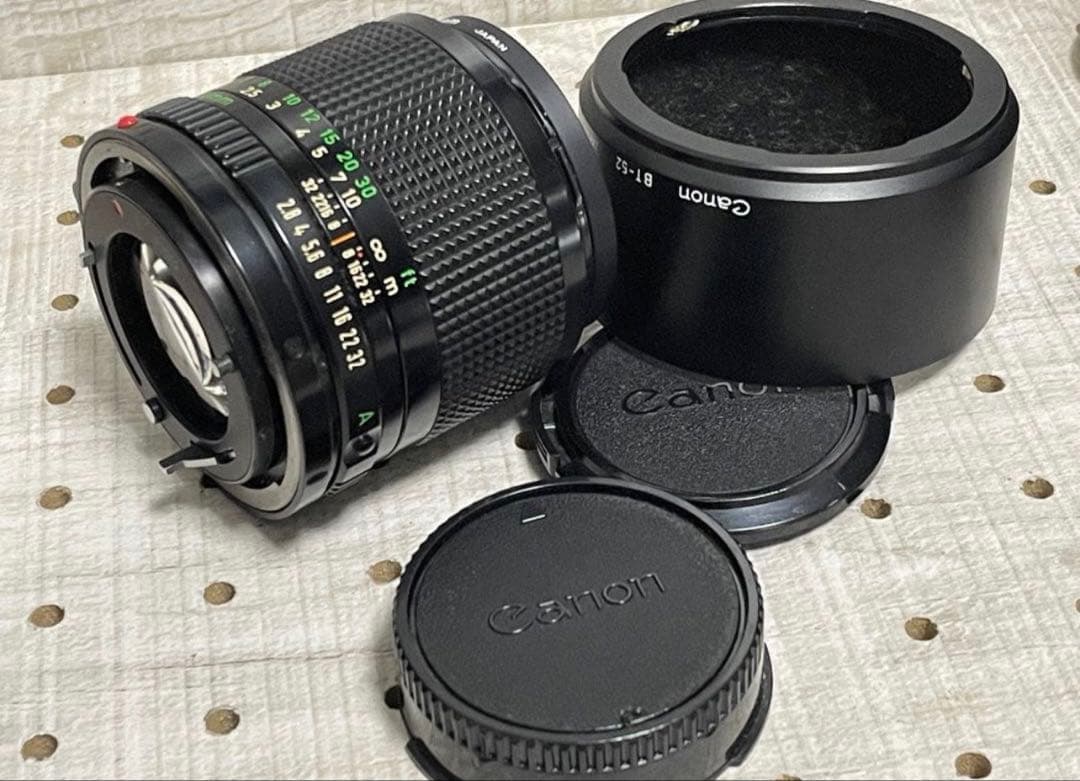 レンズ(単焦点) Canon New MF FD 100-mm F2.8