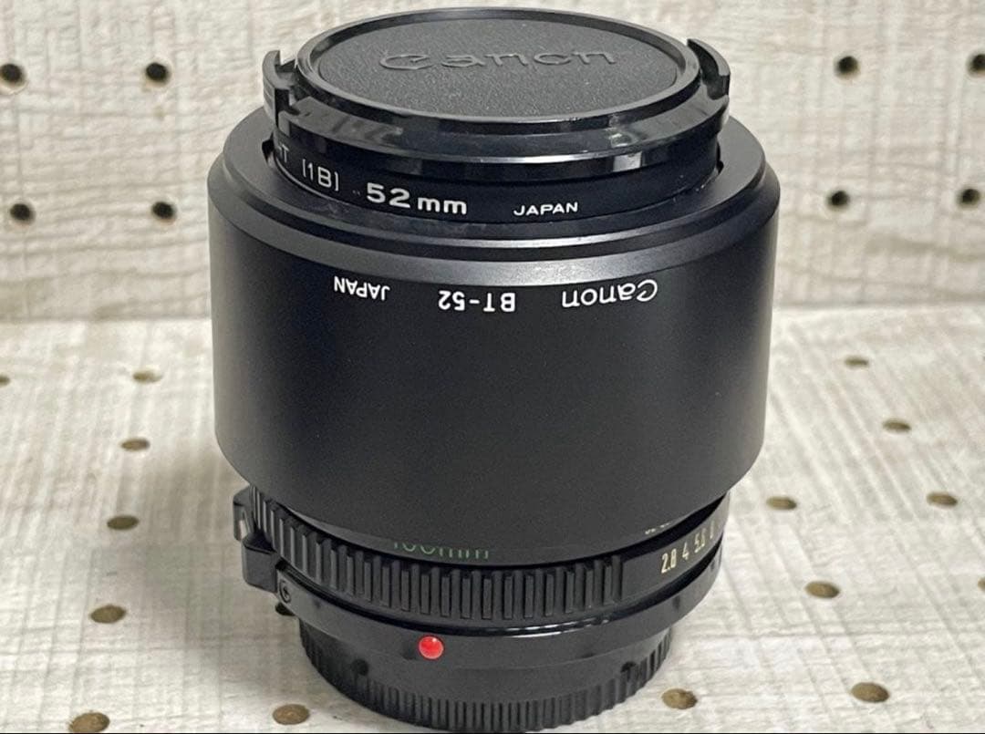 レンズ(単焦点) Canon New MF FD 100-mm F2.8