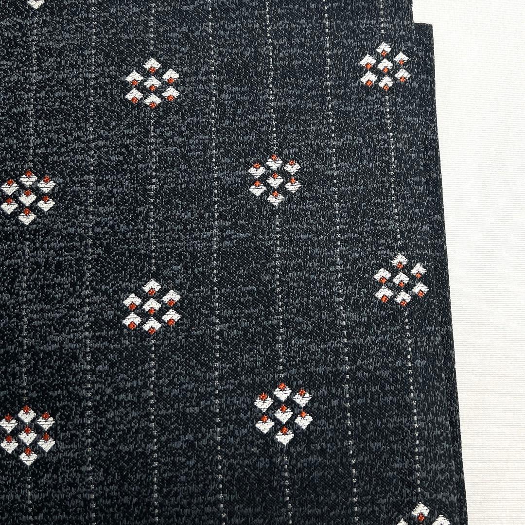 専用　名古屋帯　菱　二階菱　縦縞　着物　帯　037k