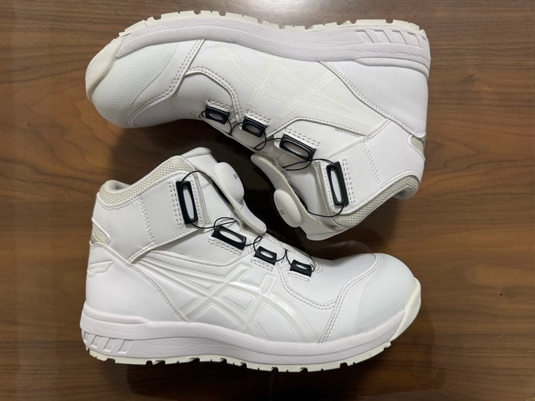 asics アシックス 安全靴 ウィンジョブ CP304 限定ホワイト 25.5
