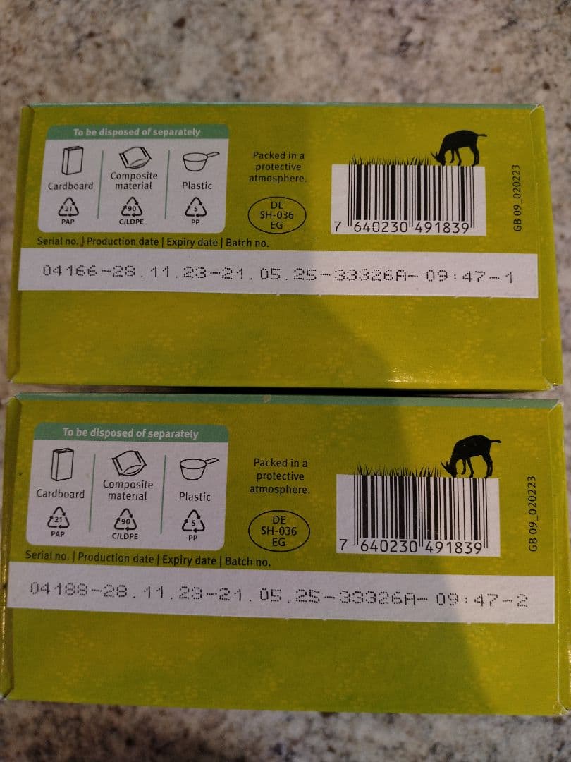 Holle ホレ オーガニック 山羊 粉ミルク Step1 400g×2箱