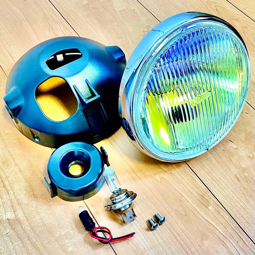 当時物 PIAA イオンクリスタル ヘッドライト / シビエ マーシャル