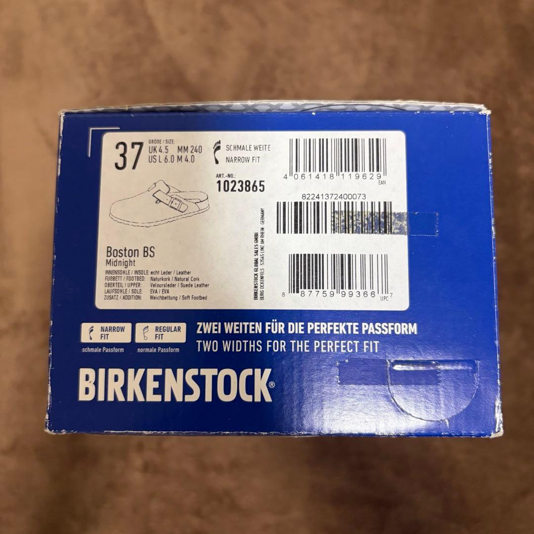 BIRKENSTOCK ボストン 37 midnight