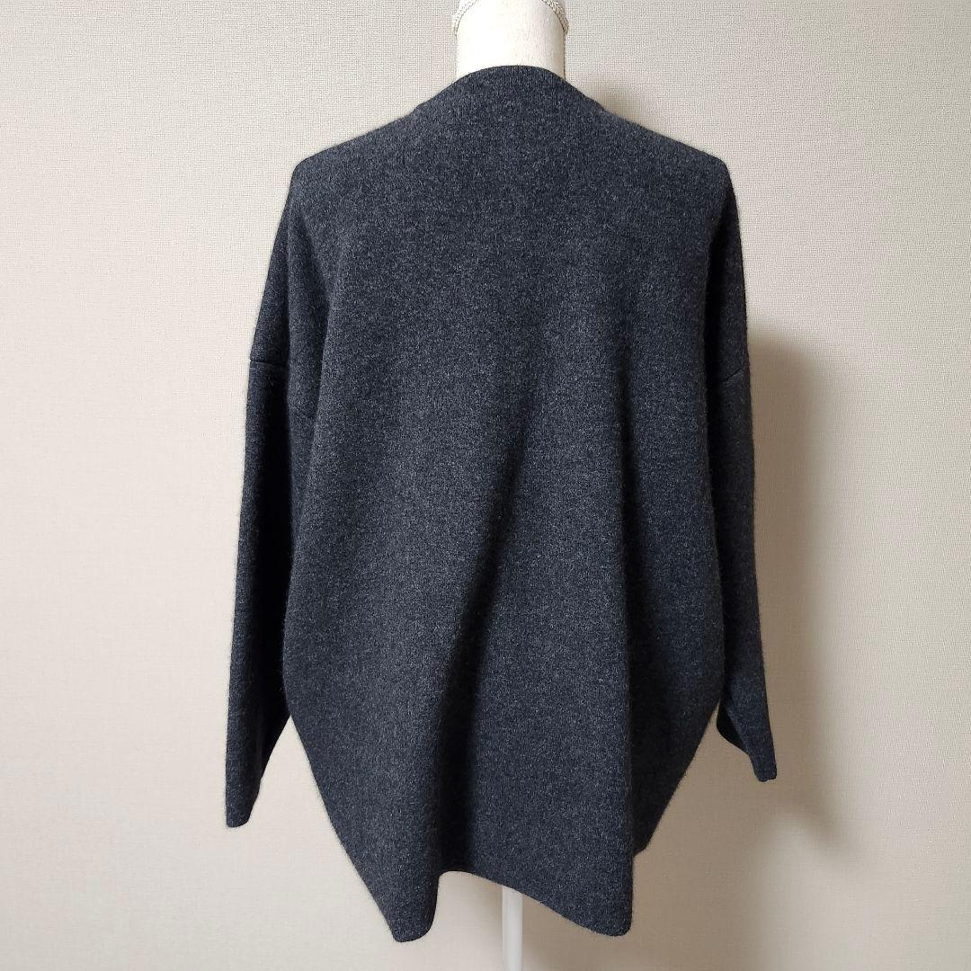Beardaley　ニットコート　チャコールグレー　タグつき