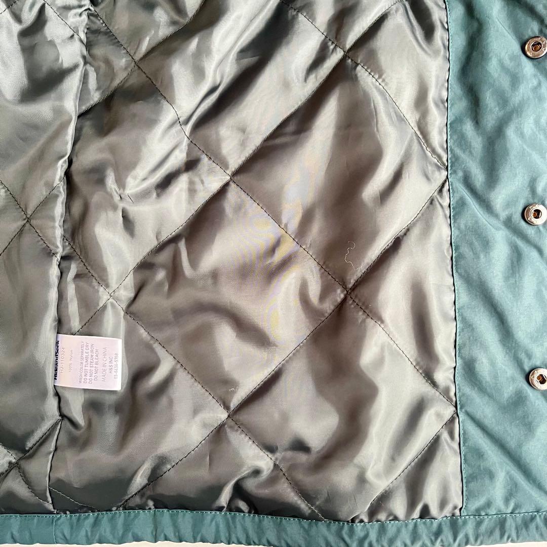 ジャケット・アウター HIDE AND SEEK Quilted Team Jacket GREEN