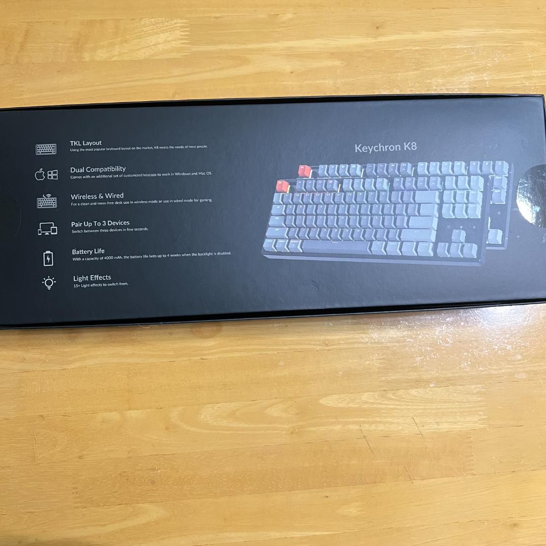 Keychron K8 日本語配列 ワイヤレス メカニカルキーボード