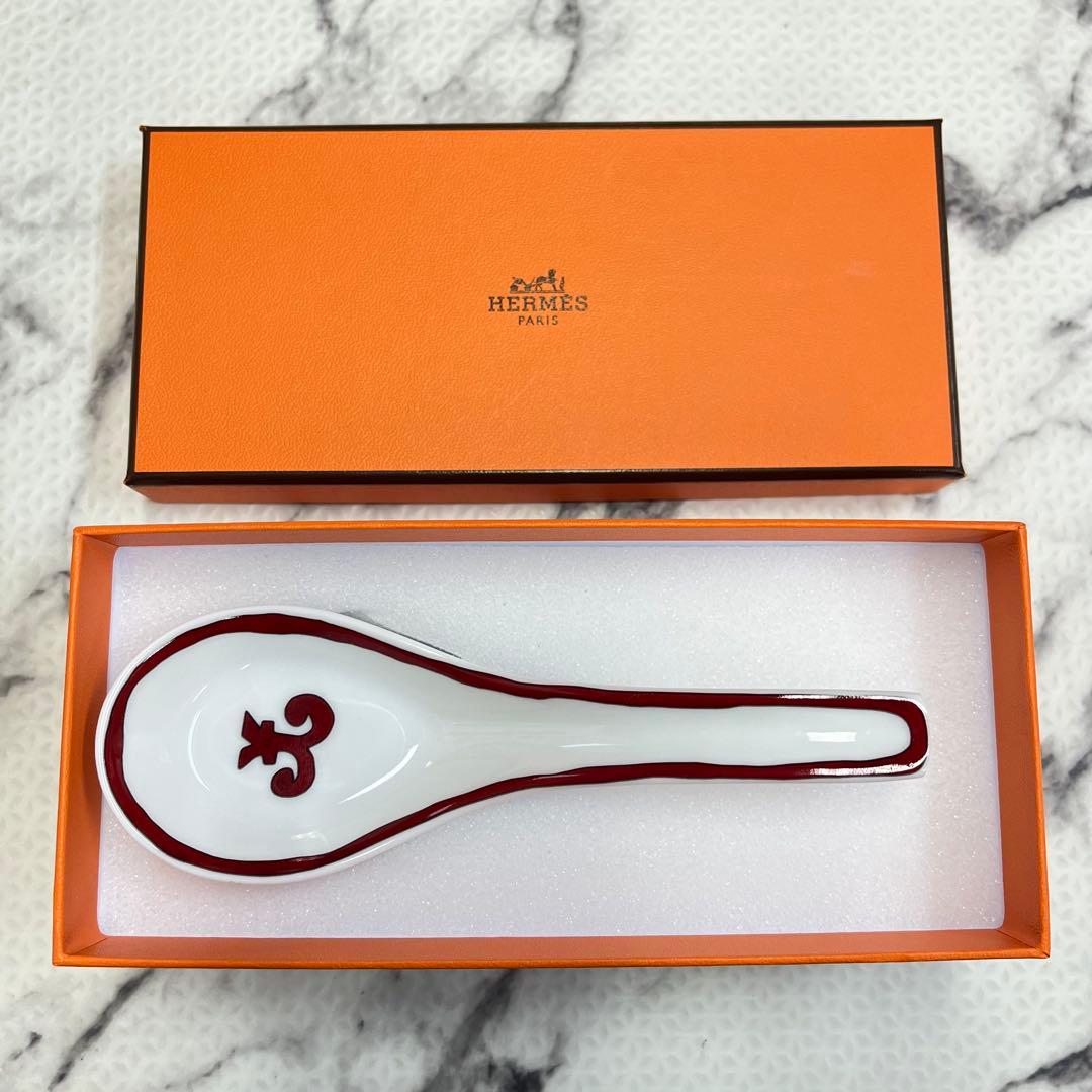未使用 HERMES ガダルキヴィール レンゲ スプーン エルメス