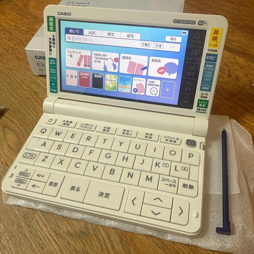 CASIO EX-word XD-SX4810WE 本体