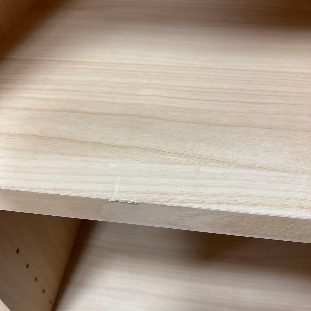 2列3段カラーボックス　シェルフ　木製ラック