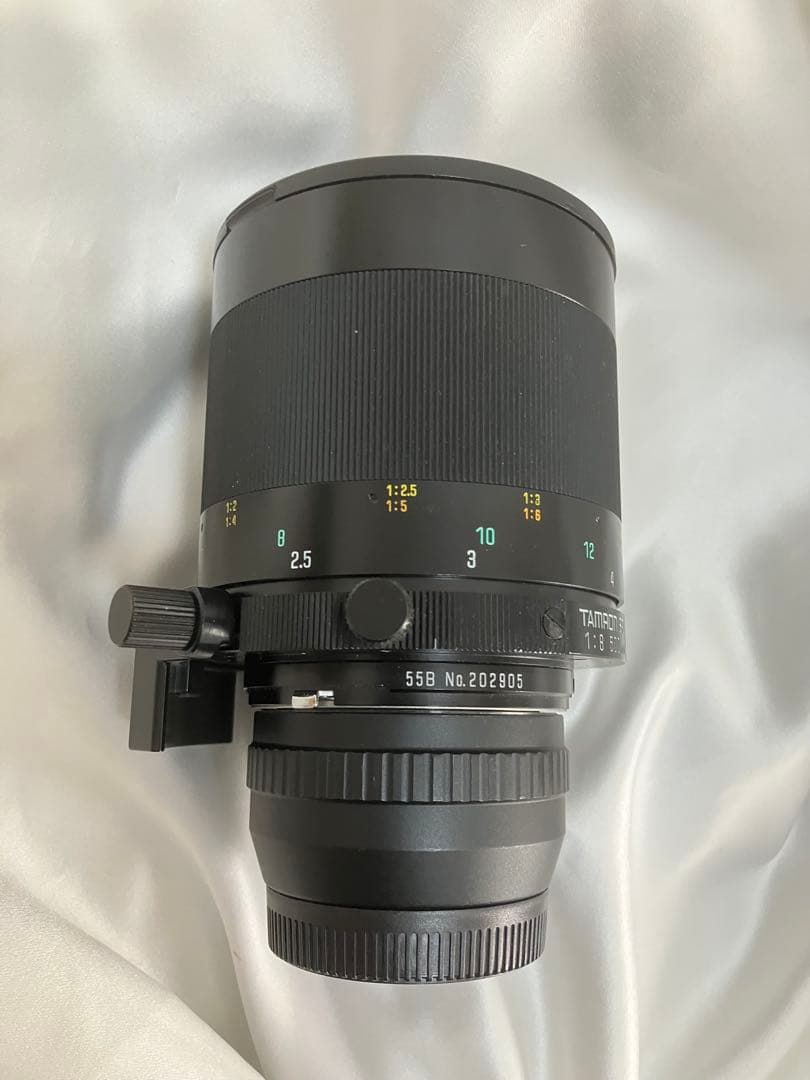 タムロン TAMRON SP 500mm F8 TELE MACRO アダプタ付