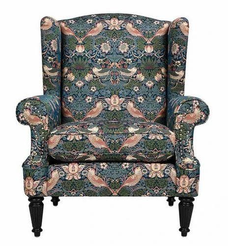 シングルソファ いちご泥棒 ジェニファーテイラー 36029AC-VI02