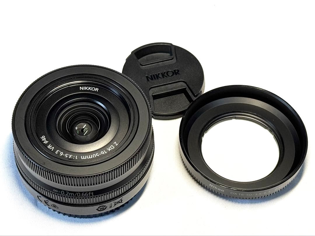 Nikon NIKKOR Z DX 16-50mm 動作品 純正フード付 ニコン