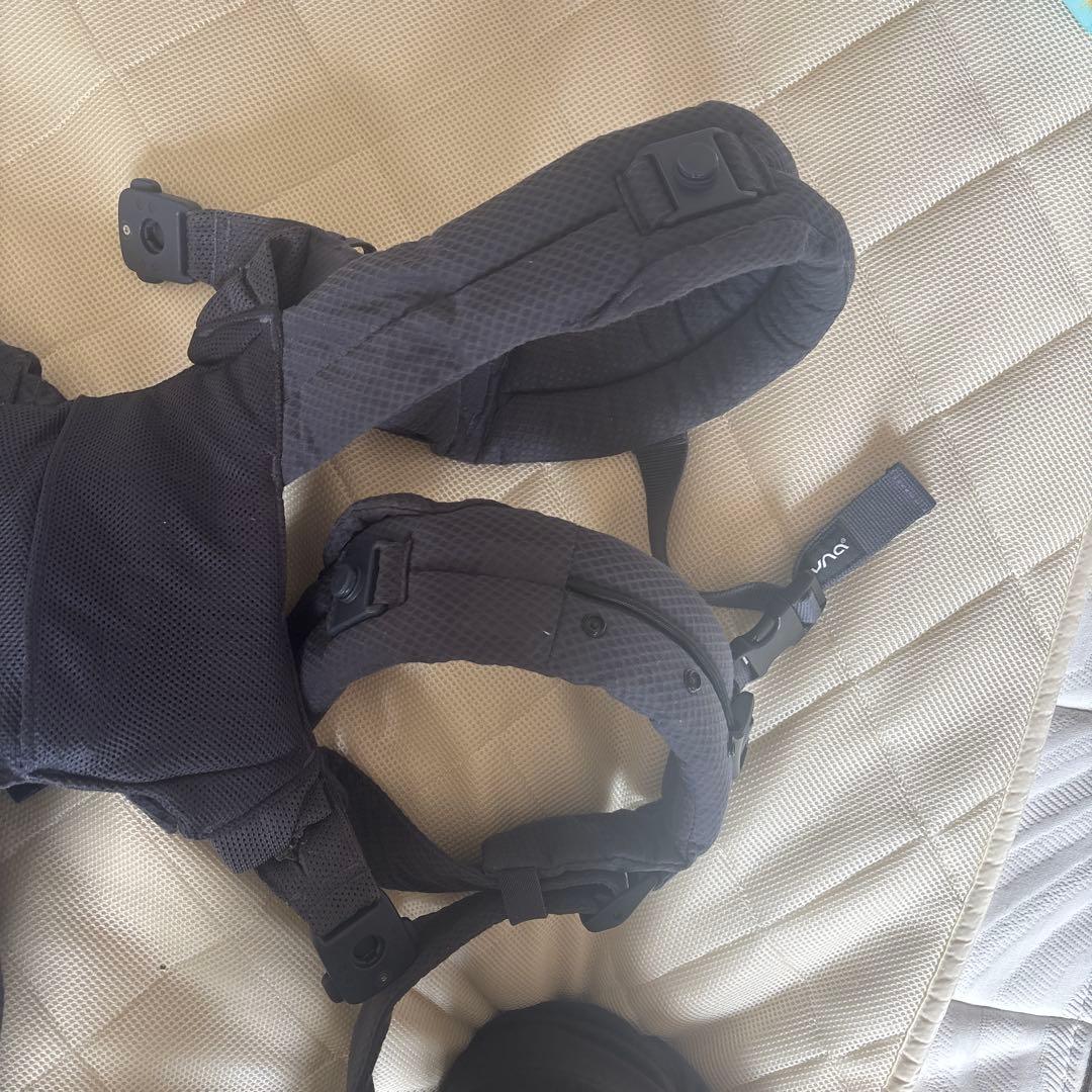 nuna 抱っこ紐 ダークグレー