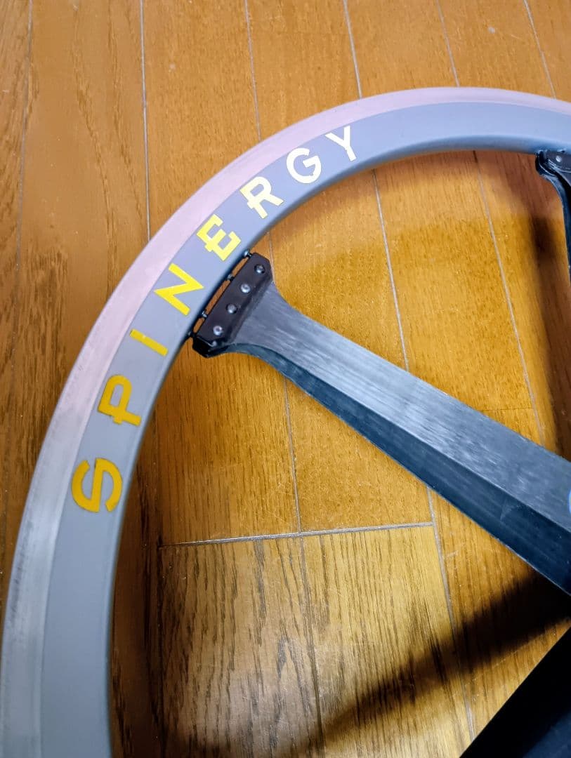 【ジャンク】SPINERGY カーボンスポーク ホイール（26インチ）※匿名配送