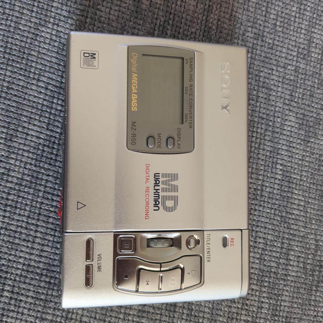 ポータブルプレーヤー SONY MZ-R50 MD WALKMAN
