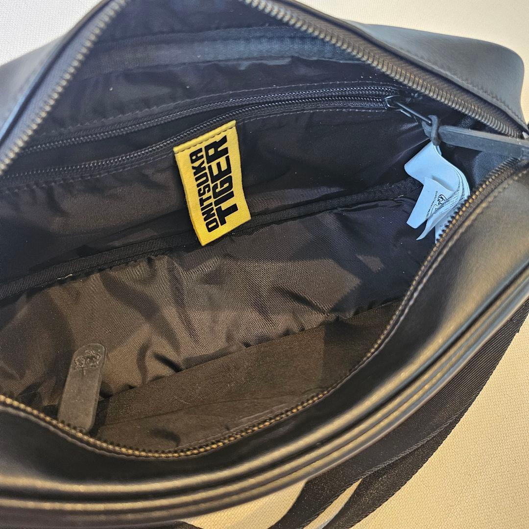Onitsuka Tiger BAG L ショルダーバッグ ブラック