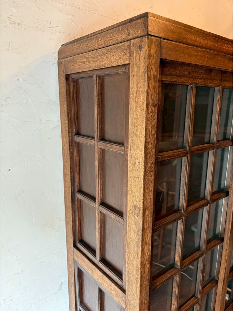 キャビネット 戸棚 インテリア 本棚 飾り棚 ビンテージ 昭和レトロ 当時物