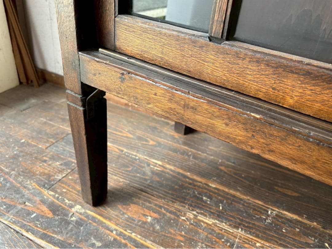 キャビネット 戸棚 インテリア 本棚 飾り棚 ビンテージ 昭和レトロ 当時物