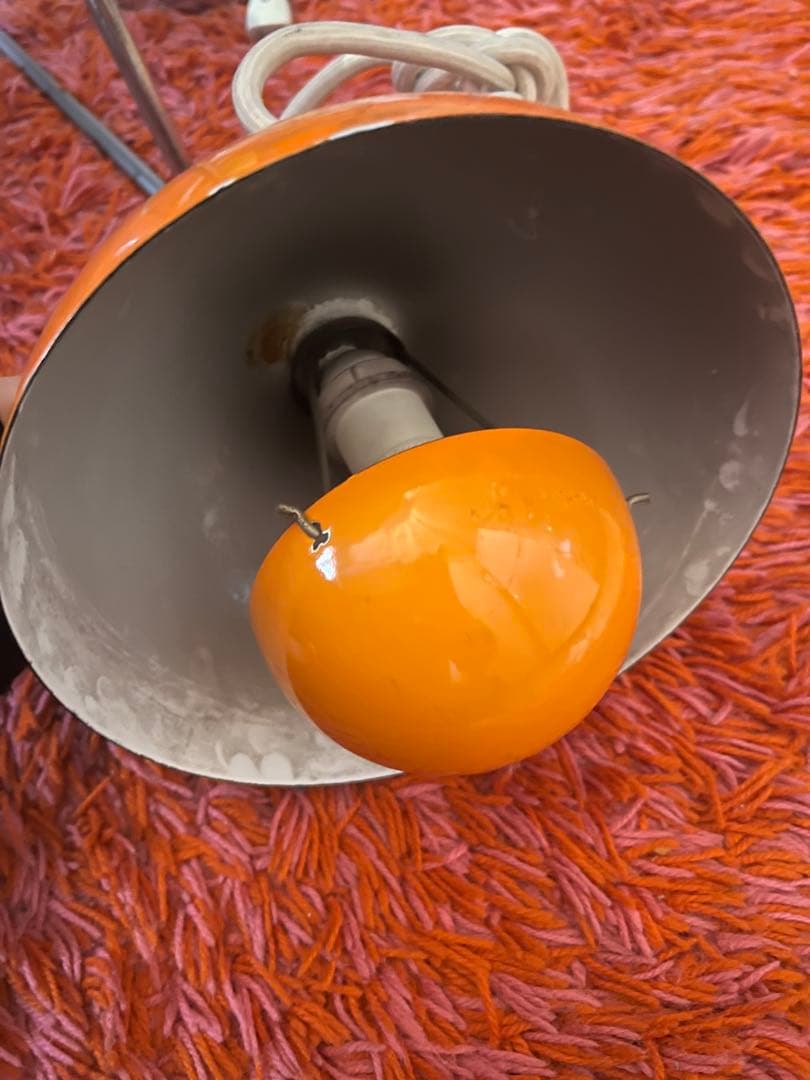 ヴェルナーパントン　フラワーポット　シーリングランプ　ビンテージ　スペースエイジ