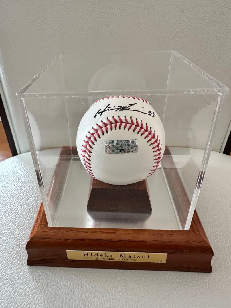 元ニューヨークヤンキース松井秀喜選手直筆サインボール