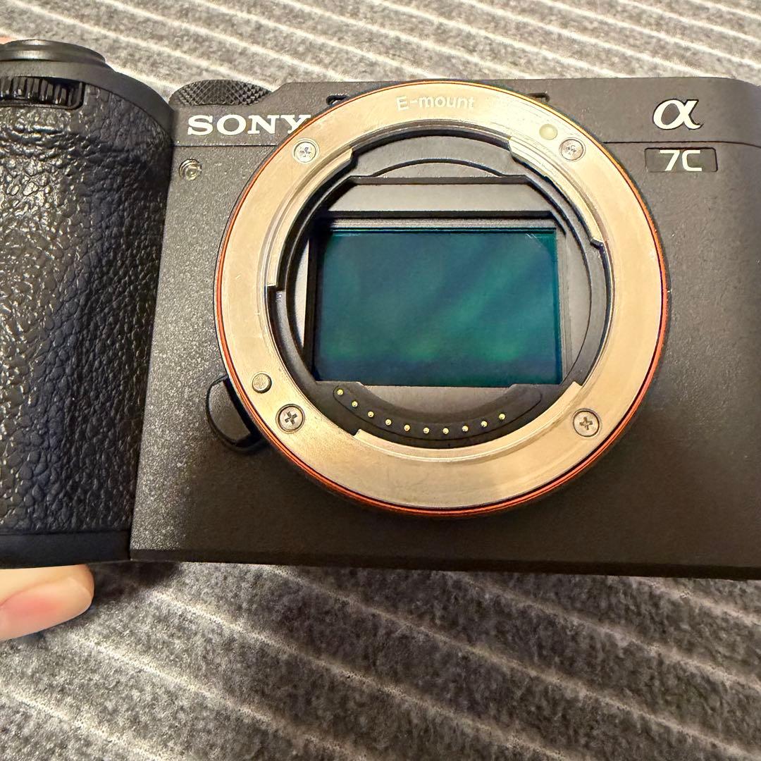 美品　SONY a7cⅱ ミラーレス一眼　ボディ　ブラック　動作良好