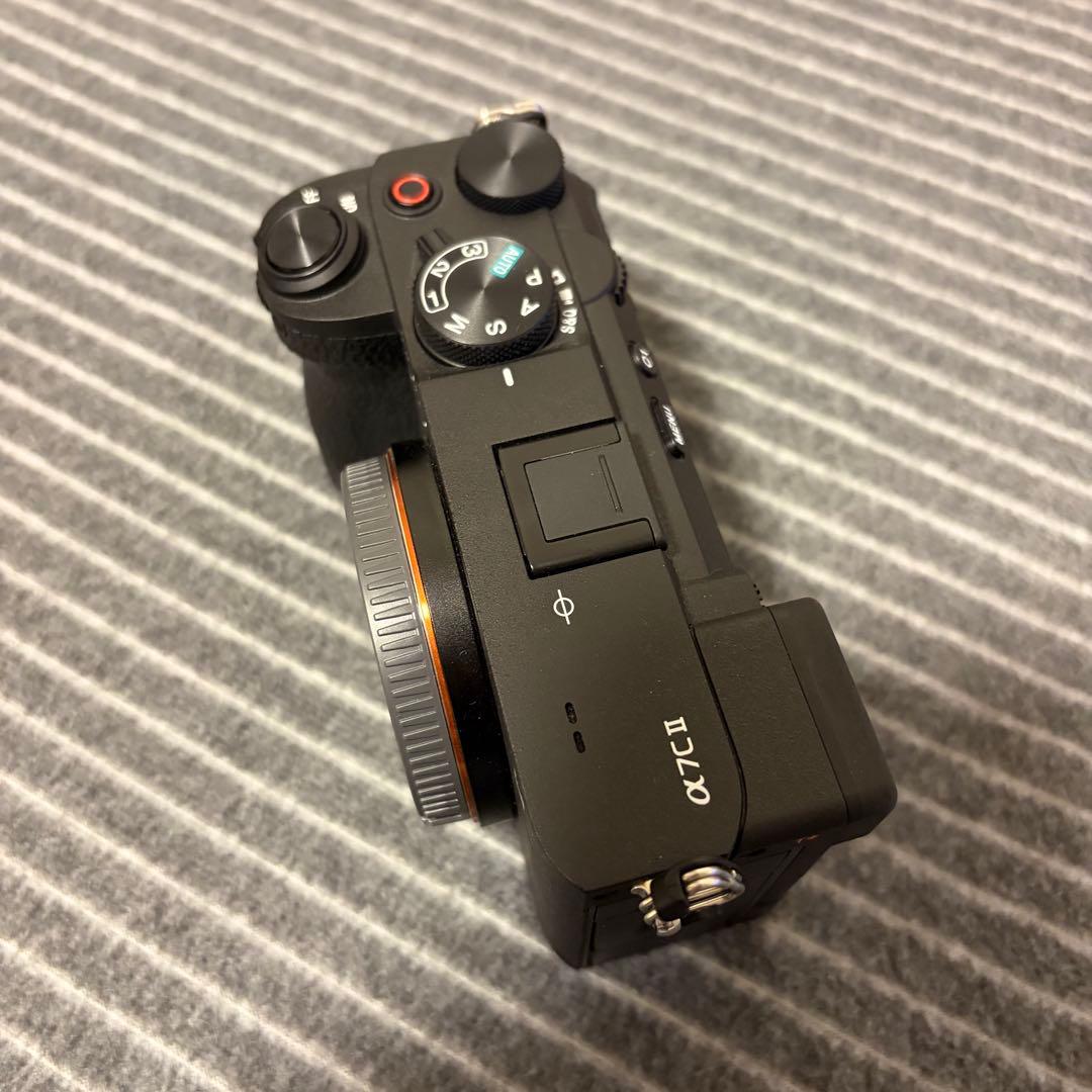 美品　SONY a7cⅱ ミラーレス一眼　ボディ　ブラック　動作良好