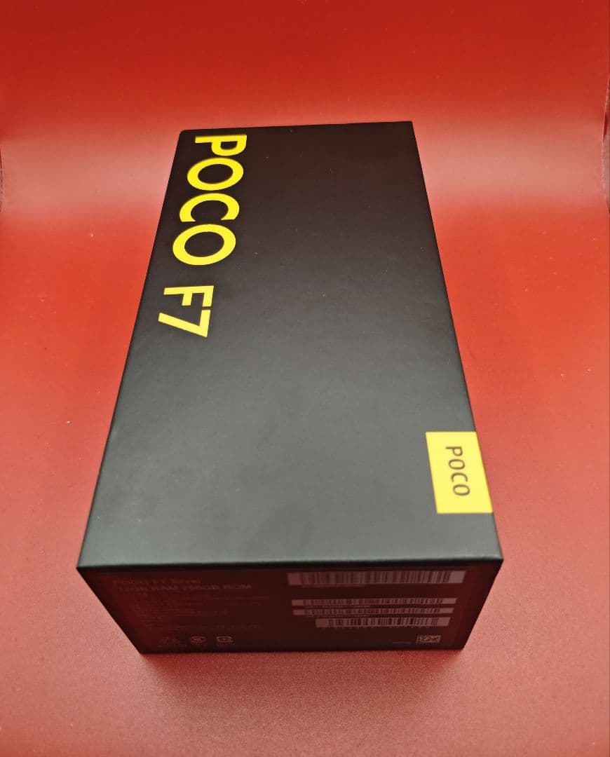 【美品】Xiaomi POCO F7 12GB+256GB 国内版Simフリー